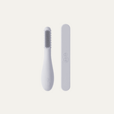 Baby-Led™ Toothbrush + Tongue Depressor in Pewter